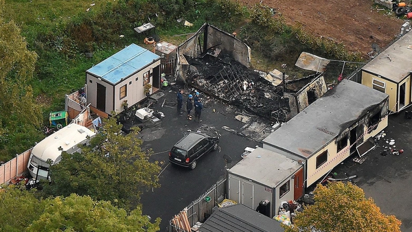 The fire caused the deaths of five adults and five children (Pic: Sunday Independent)