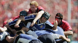 A determined O'Connell in Heineken Cup semi-final action against Leinster in 2006