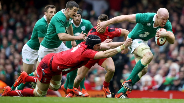 Paul O'Connell in action against Wales last year