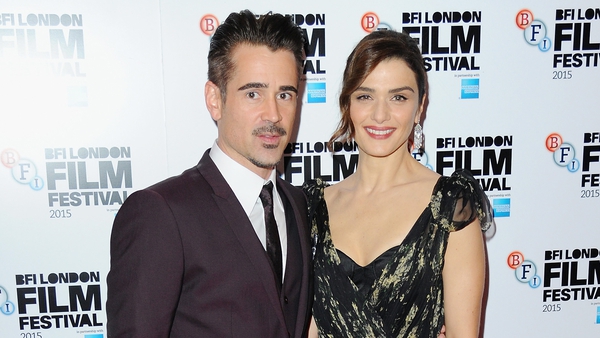 Farrell and Weisz at The Lobster's UK premiere on Tuesday night