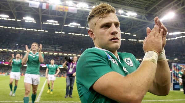 Ian Madigan was emotional after the match