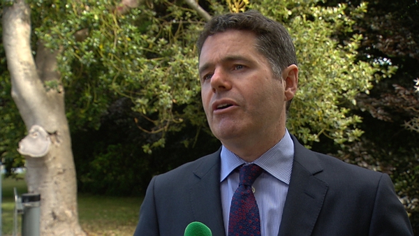 Paschal Donohoe defended the Government's handling of the web summit