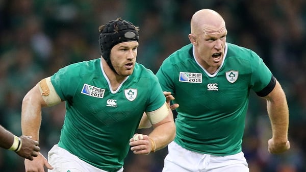 Sean O'Brien and Paul O'Connell will both be missing when Ireland play Argentina on Sunday
