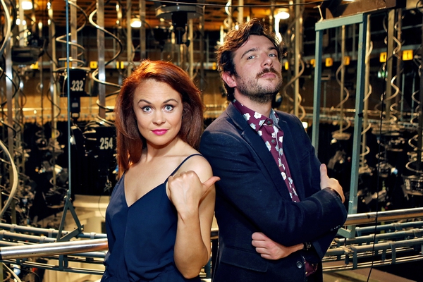 Republic of Telly newcomer Joanne McNally and Kevin McGahern