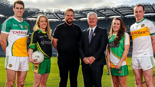 Shane Lowry has previously supported his county, as seen here six years ago, but he will now help commercial and fundraising initiatives as well