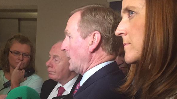 Enda Kenny said the election would be in 'early 2016'