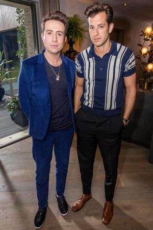 Nick Grimshaw with Mark Ronson