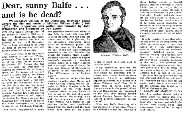 RTÉ Guide, 16 October 1970, p3