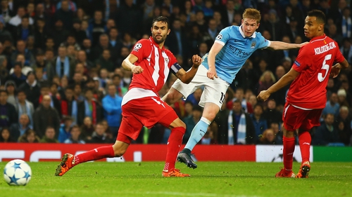 Kevin De Bruyne seals all three points for Manchester City with this strike