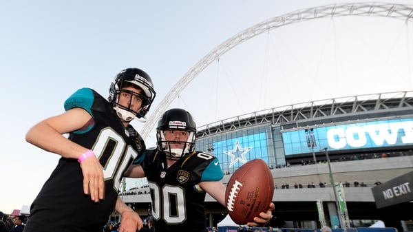 Jackonsville Jaguars played at Wembley every year between 2013 and 2019