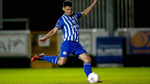 Dinny Corcoran scored twice in his penultimate game for Sligo Rovers against new club St Pat's