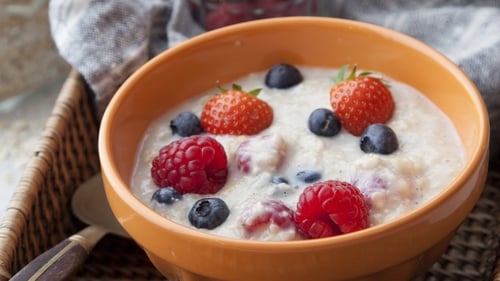 Ginger and Berry Porridge