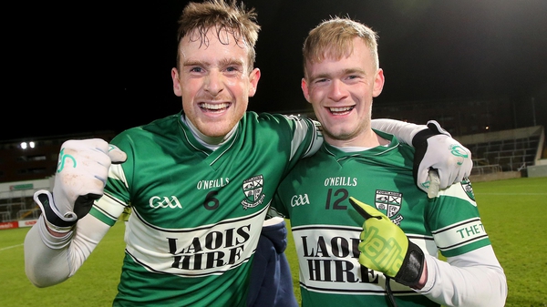 Portlaoise's Kieran Lillis and Conor Dunphy