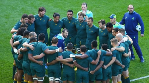 Australia are aiming to win a third Rugby World Cup