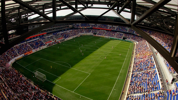 The Red Bull Arena in New Jersey will host the Aviva Premiership clash of London Irish and Saracens