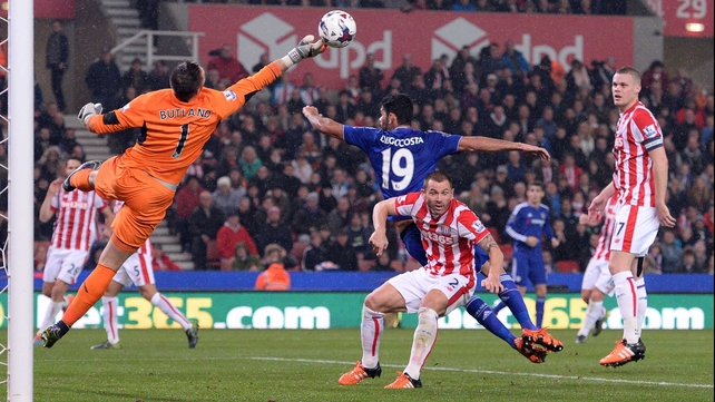 Jack Butland denies Diego Costa