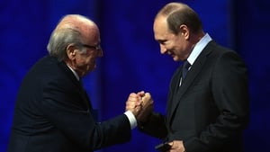 Sepp Blatter said Russia would 'never lose the World Cup'