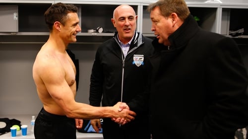 Steve Hansen on Dan Carter (l): 'It doesn't matter who you are, confidence is a massive thing in sport'
