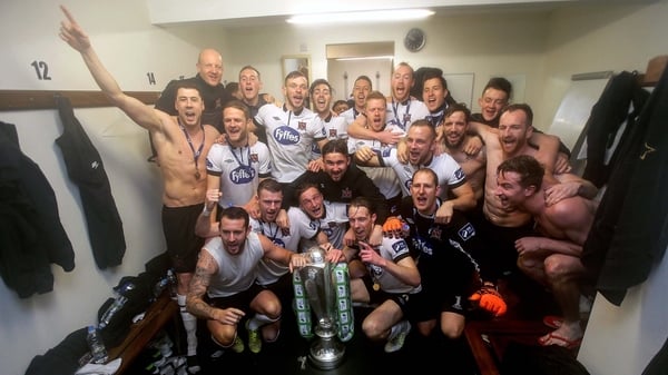 Dundalk begin their celebrations
