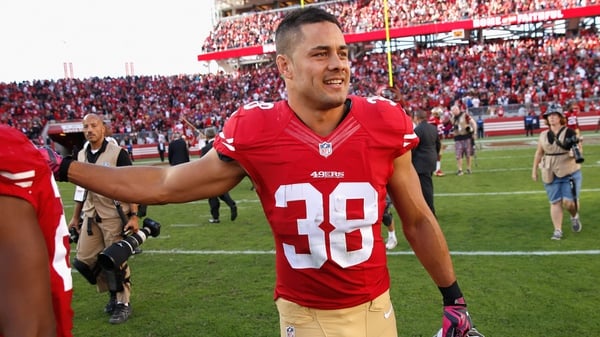 Jarryd Hayne's time on the 49ers roster has been cut short