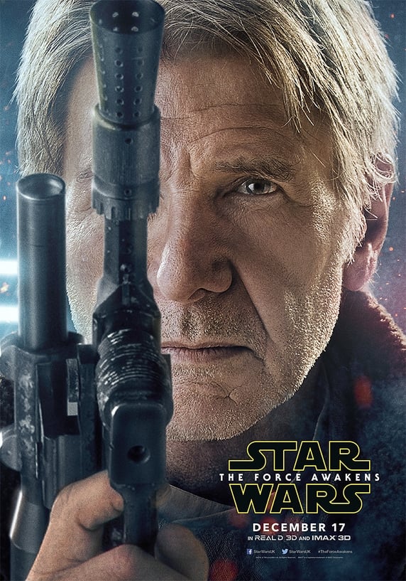 Harrison Ford as Han Solo