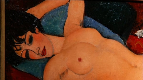 It is the first time Modigliani's 'Nu Couche' or 'Reclining Nude' painting has ever come to auction
