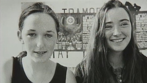 Jo Jo Dullard (left) and Mary Cullinane (1995)
