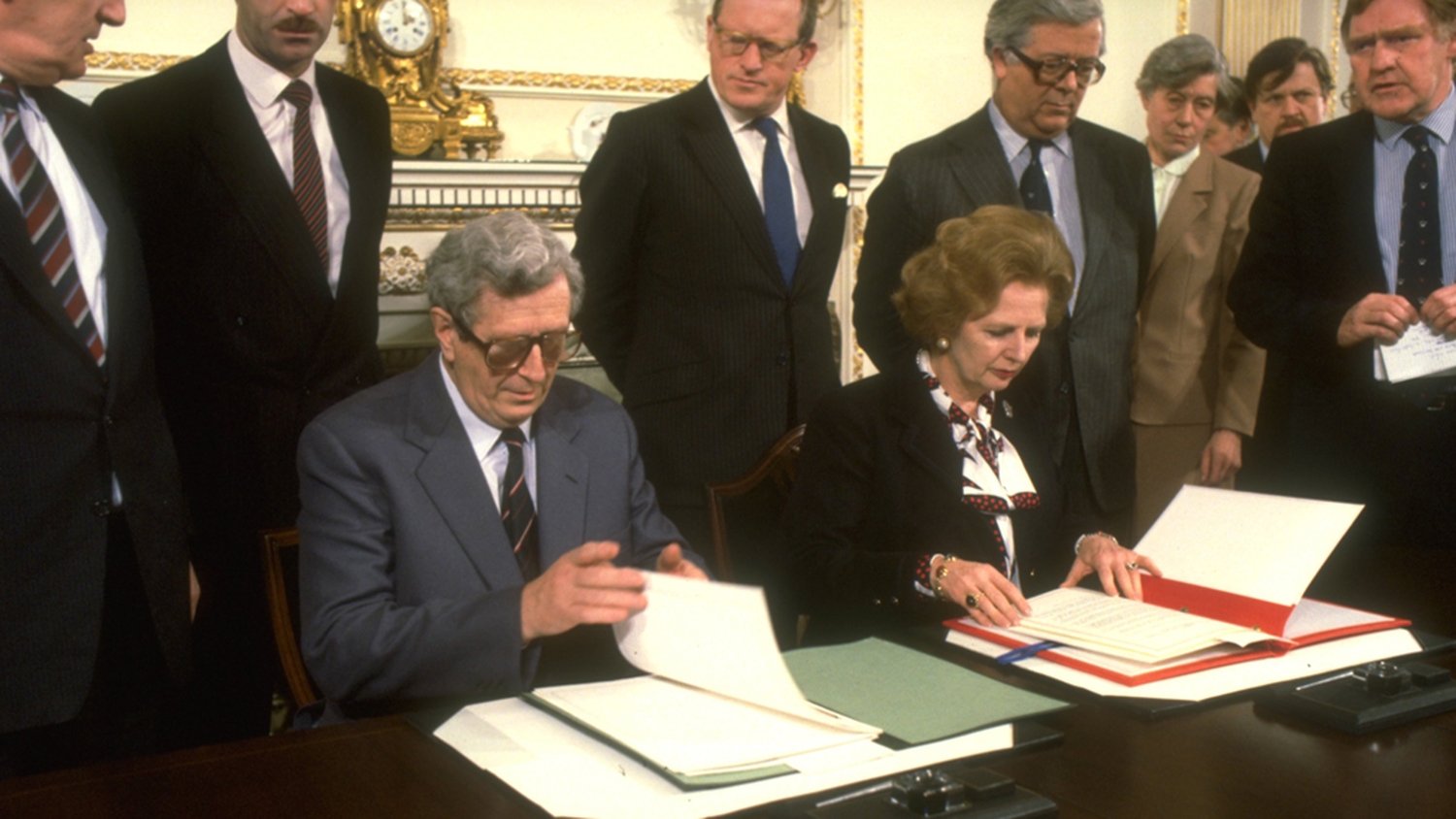 RTÉ Archives Politics AngloIrish Agreement