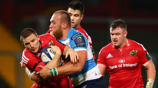 Munster take on Stade Francais on Saturday, 9 January
