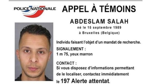 French police are looking for 26-year-old Abdeslam Salah