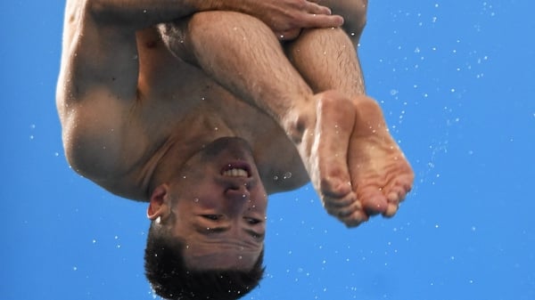 Ollie Dingley beat Olympic bronze medallist Daley in the 1m springboard event at the Irish Open Championships