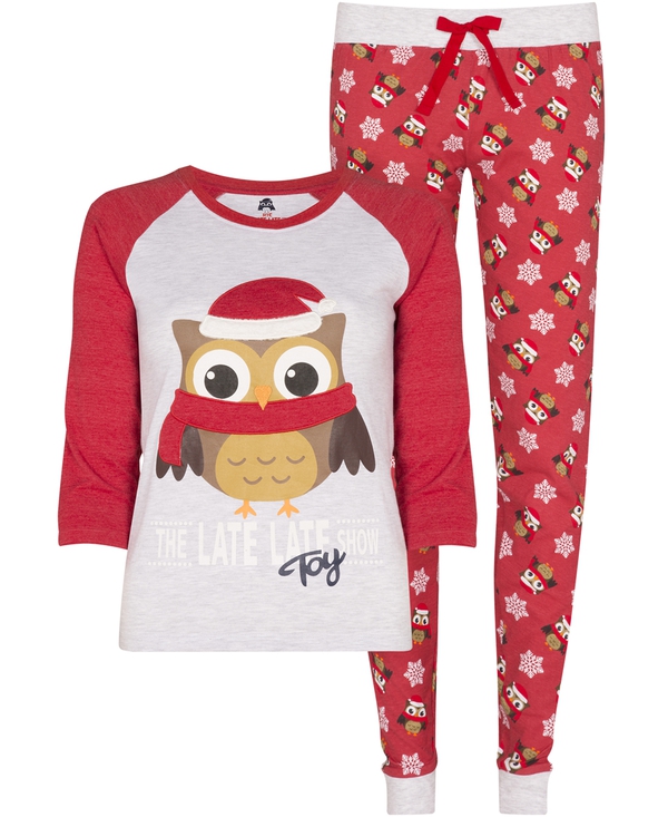 A gorgeous women's pjs set from Penneys/ The Late Late Toy Show collection