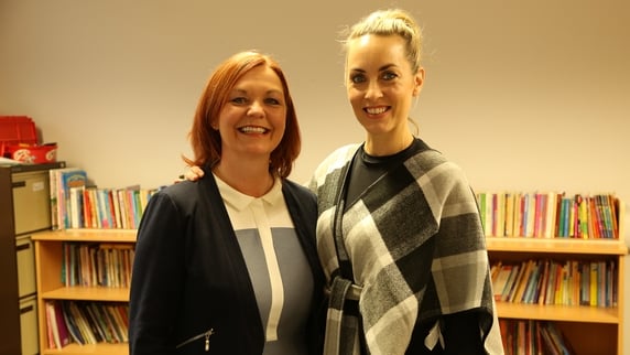 Noeleen Lynam and Kathryn Thomas