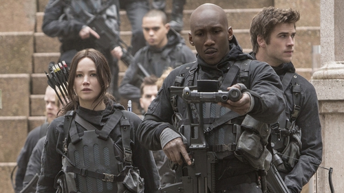 Jennifer Lawrence is excellent as Katniss but there isn't near enough action