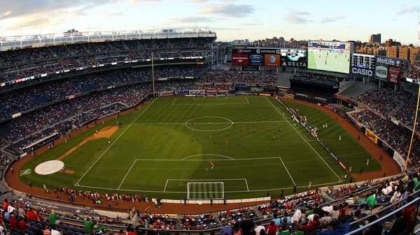Could Ireland meet Australia at the Yankee Stadium New York?