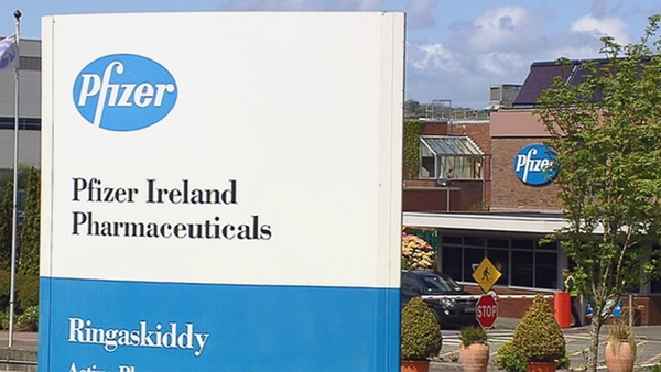 Pfizer's Ringaskiddy plant is the firm's largest production facility outside the US
