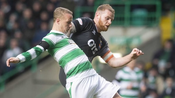 It was a frustrating day at the office for Leigh Griffiths and Celtic