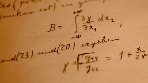 Extract from Einstein's theory of general relativity