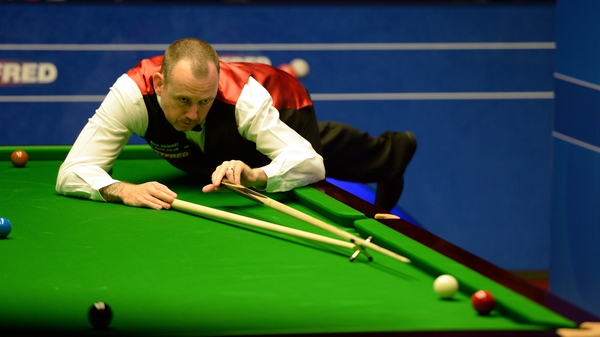 Mark Williams was pushed all the way against Hamza Akbar