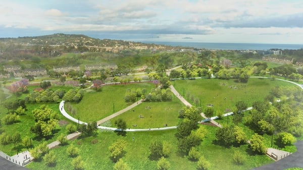One of the planned parks -Tully Park - will be immediately adjacent to the planned town centre and will be equivalent in size to St Stephen’s Green