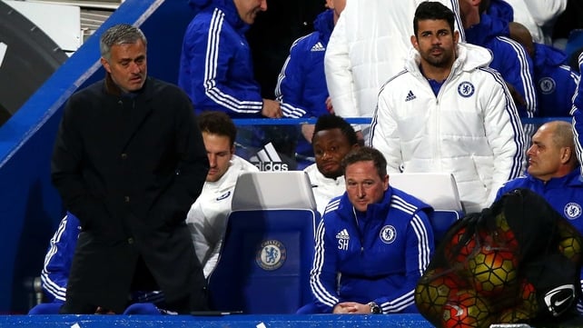 Mourinho started with Costa on the bench