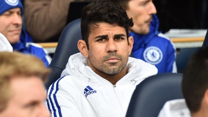Out-of-form Diego Costa has spent a lot of time on the Chelsea bench recently