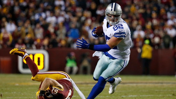 Dallas' Jason Witten became the 12th player to reach 1,000 NFL catches