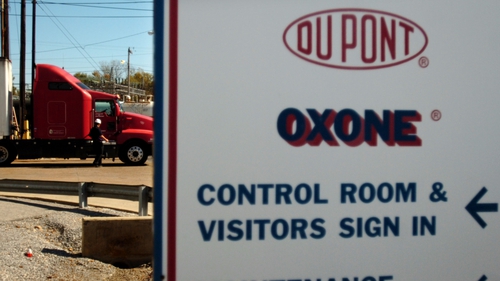 DuPont makes products that go into industries such as petrochemicals, food, pharmaceuticals & construction