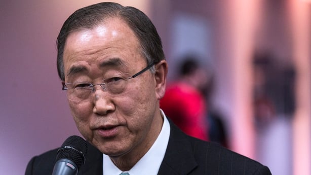 UN Secretary General Ban Ki Moon