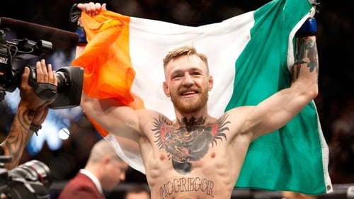 Conor McGregor will be moving up two weight divisions to fight Nate Diaz