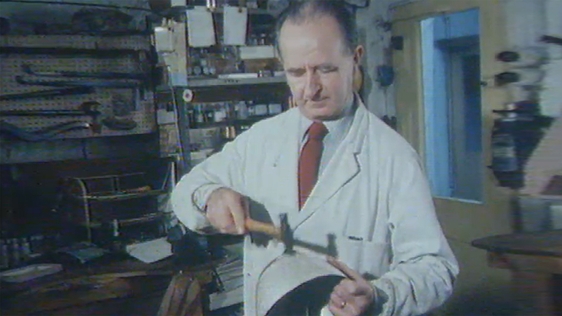 Pádraig Ó Mathúna, Silversmith, 1985