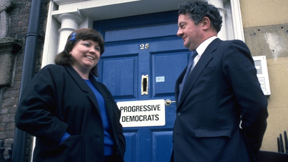 Mary Harney and Des O'Malley (Progressive Democrats)
