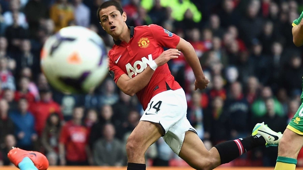 Javier Hernandez: 'I spoke with Van Gaal and he said that I only had a one per cent chance of playing in my position, so I headed to Bayer.'