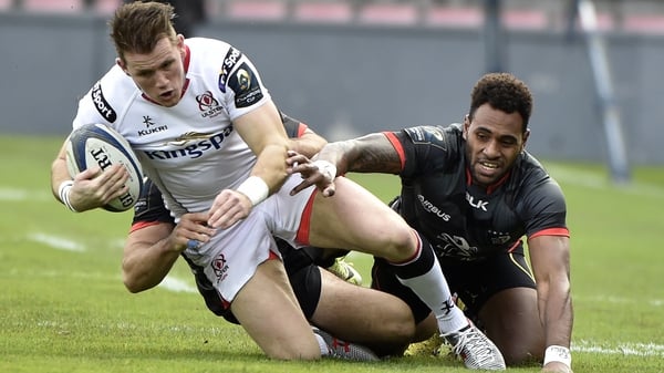 Craig Gilroy in action against Toulouse
